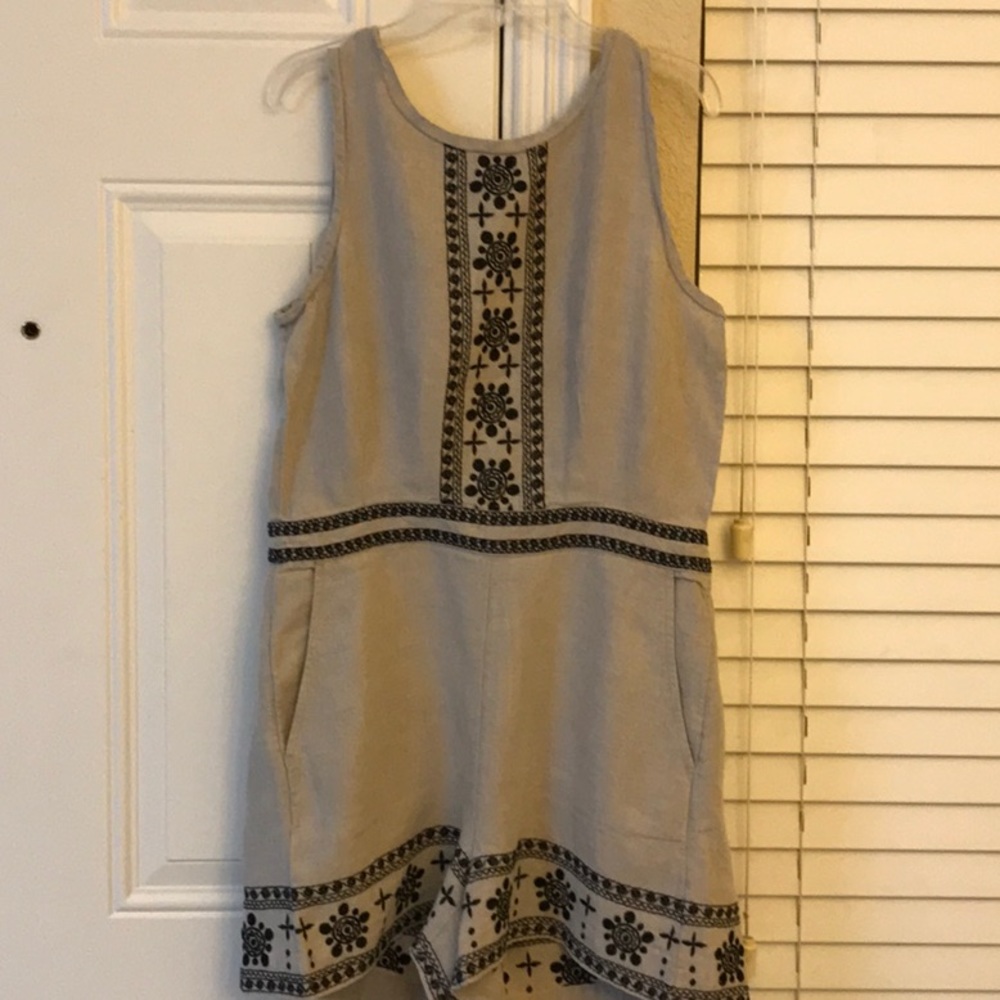 Khaki Romper